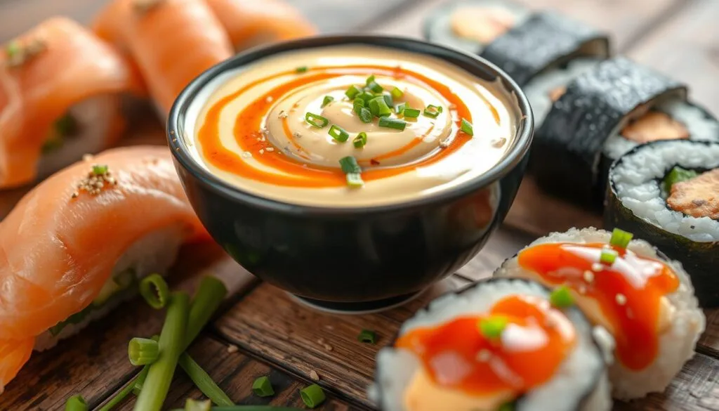 Spicy Mayo Sauce for Salmon Sushi Bake