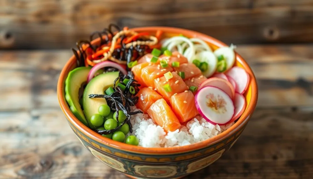 salmon poke bowl recipe