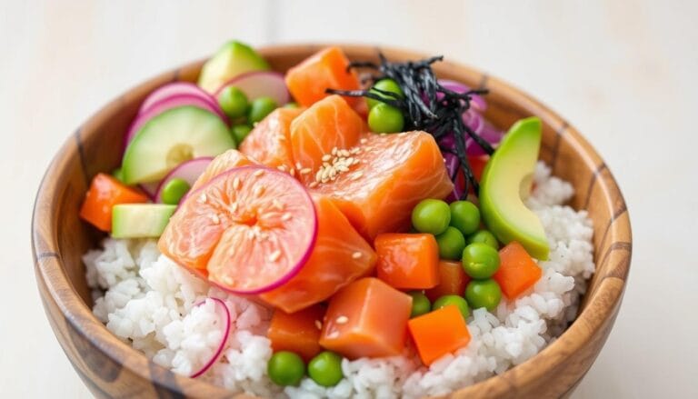 salmon poke bowl recipe