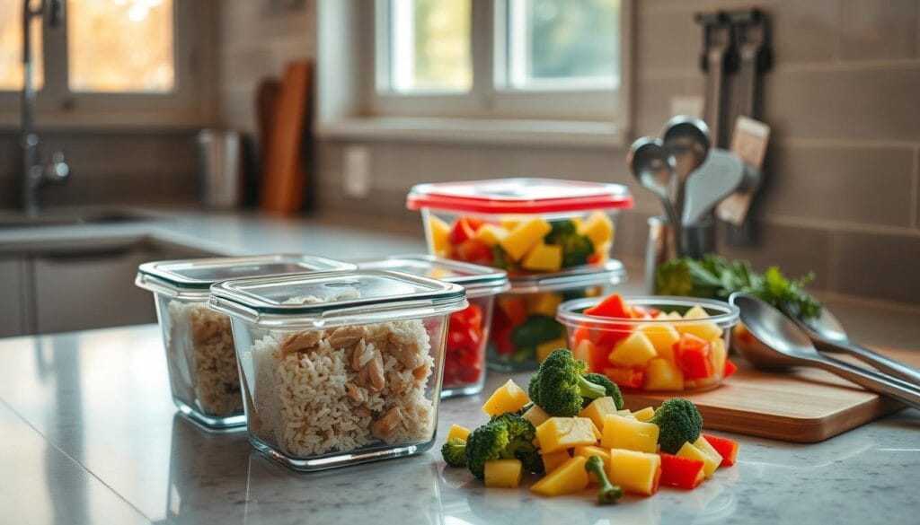 Chicken And Rice Prep Meals Storage