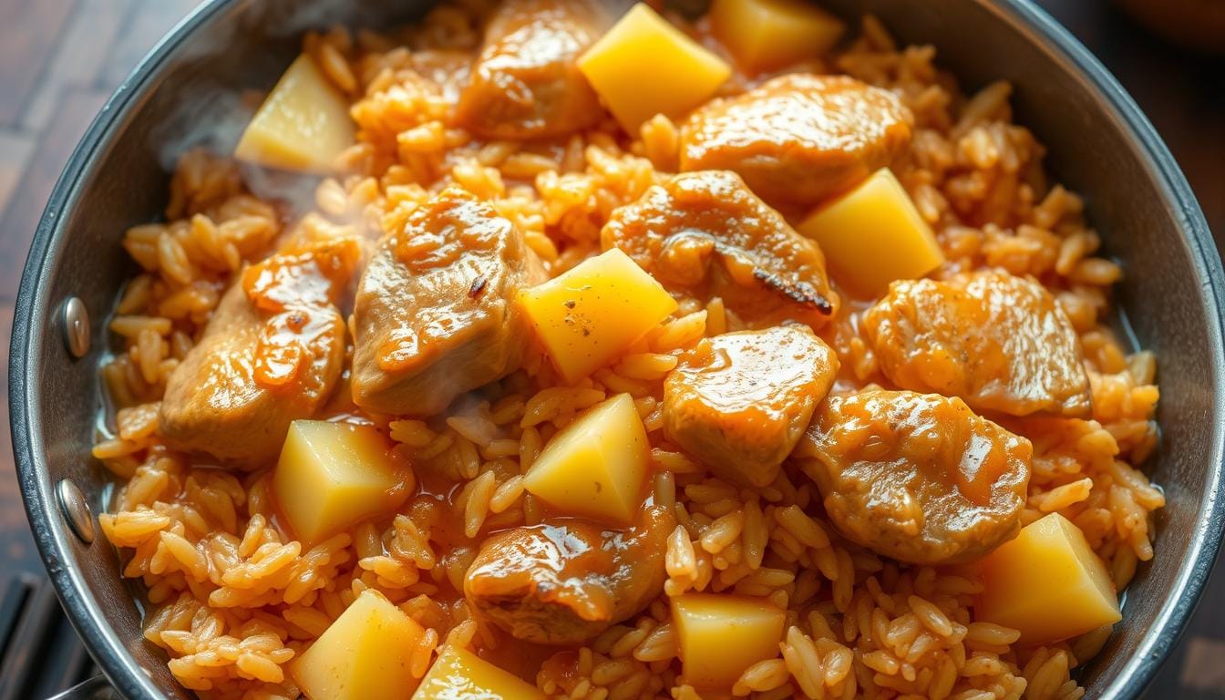 Pineapple Chicken and Rice