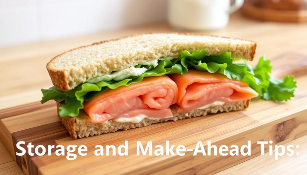 Salmon Sandwich Storage Tips