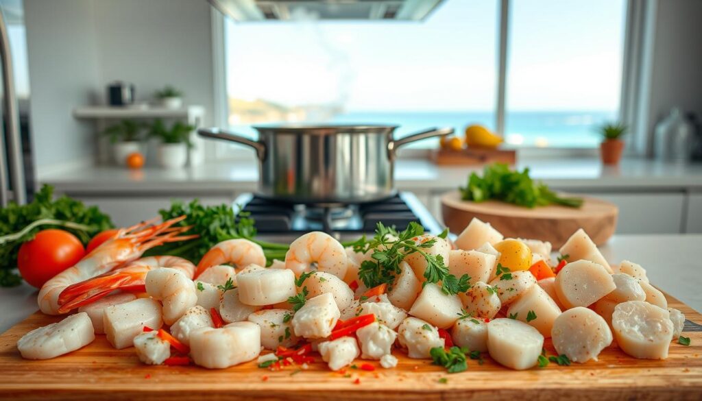 Seafood Mix Recipe Cooking Steps