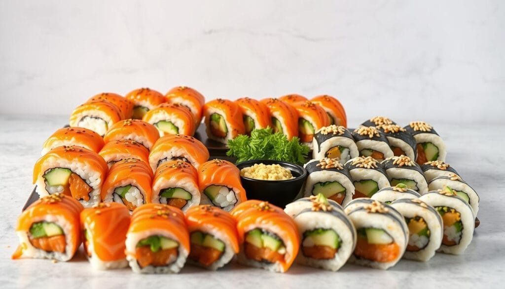 Spicy Salmon Roll Variations