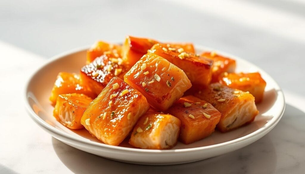 Storing Honey Garlic Salmon Bites