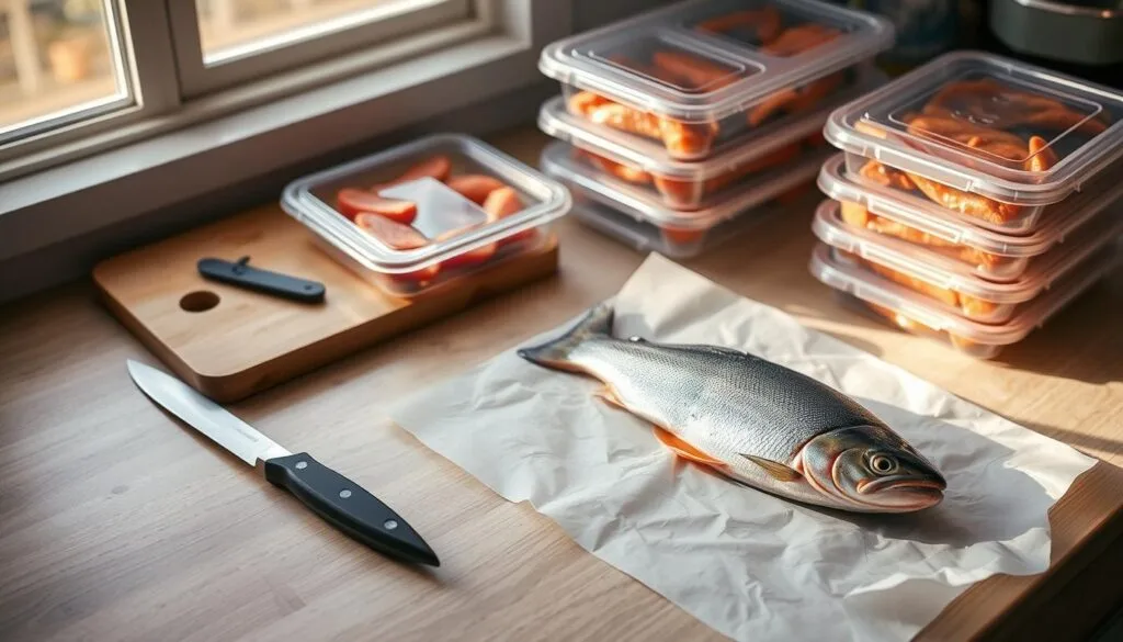 Storing Leftover Coho Salmon