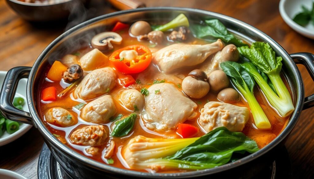 chicken hotpot recipe